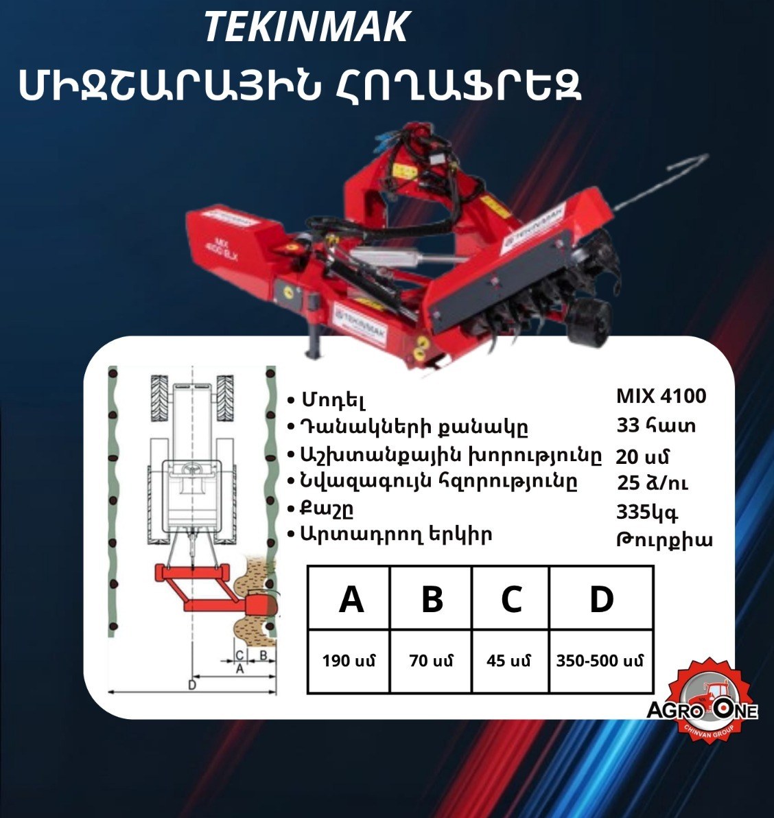 TEKINMAK MIX4100